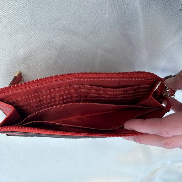 Coach Orange Wristlet - Picture 4 of 7